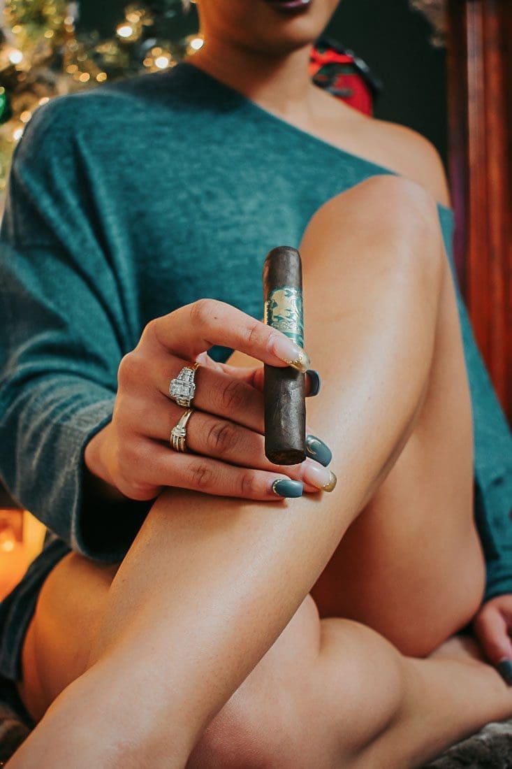 Cigars and not much more on - Ophelia Gin
